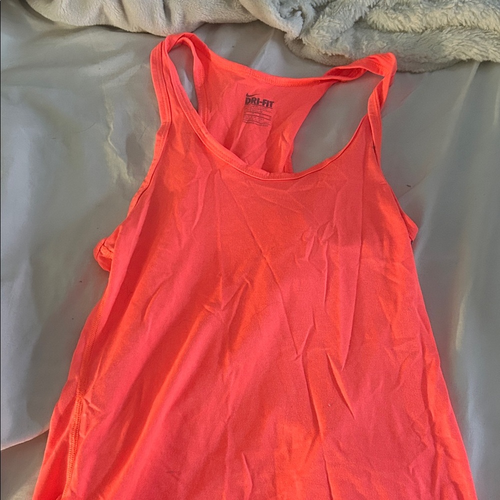 Nike Dri-FIT Neon Pink Tank Top